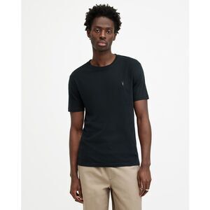Allsaints All Saints Organic Ramskull Esum Knit Short Sleeve Crewneck SZ Medium